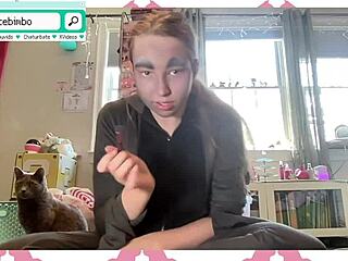 Kitty’s live crossdressing webcam highlights
