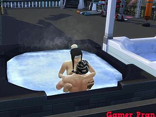 naruto sage seduces haku for rough fuck