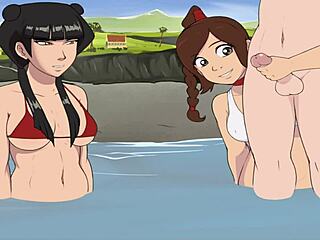 hot anime trainer adventure