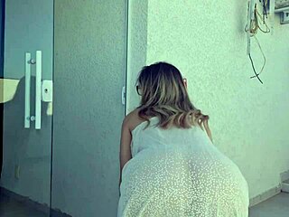 big ass neighbor surprises delightfully