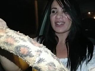 Latina Whore Bent Over for Public Doggystyle Fuck in Homemade Clip