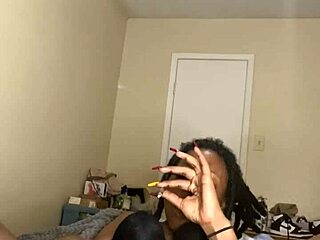 MILF BLACK TOY SMOKE SCENE
