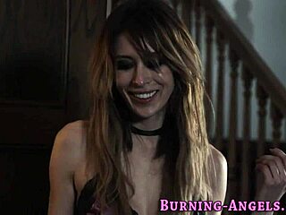 my slender emo babe sucked and banged hard