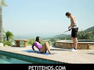 tiny alexia anders teased before missionary pounding after blowjob
