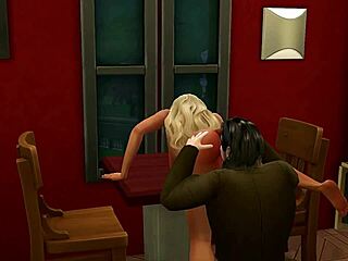 Love ignites at anal-loving bar