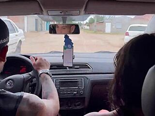 Daring Driver Bangs Busty Teen Any Sousa Hard