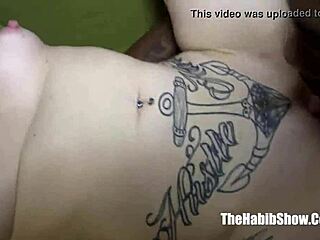 Tattooed Blonde Dominates BBC in Intense Bedroom Action