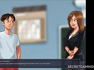 summertime saga 05 - fierce quickie in public bathroom