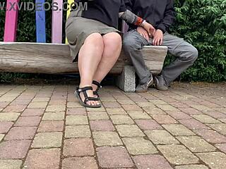 Wanna See My Park Hookup with a Naughty MILF?