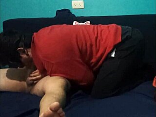 Gay amateur loves wild fun