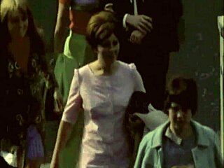 Vintage Pussy Bared In Retro Mature Flick