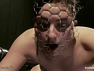 bdsm slave faces intense play