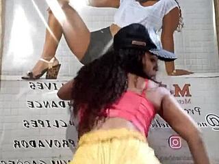 Brazilian slut dances provocatively