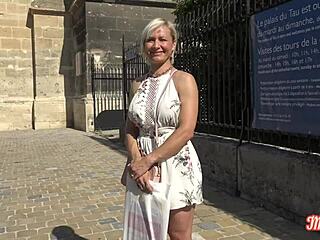Kim Milf Craves Young French Blonde Cock