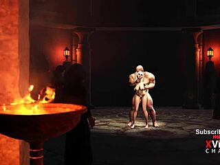 Blonde Virgin Ravished In Medieval Castle Fuck
