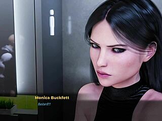 Hentai Monica Fucks Two Guys In Toilet