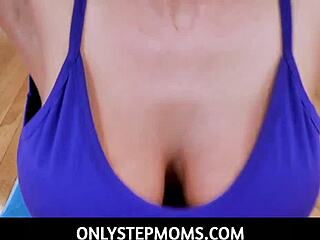 Milf Bends Over Hard For Stepson Fuck