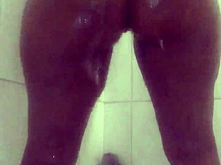 naejae's wet ebony ass shines bold