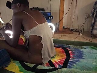 Petite Black Mom’s Amateur Passion
