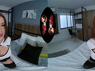 Stunning Latin Teen Pounded Hard in VR