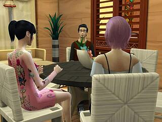 i watched japanese wife share husband for birthday