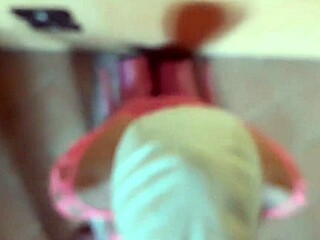 Petite Latina’s Rough POV Blowjob in Pink Fishnet