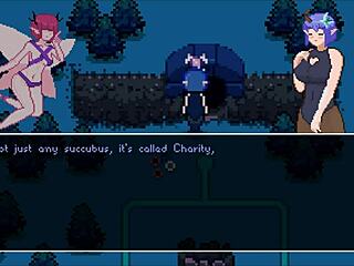 Doki Doki Hentai Succubus Lesbian Clash
