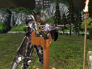 Masked Knights Haze in Sultry Play