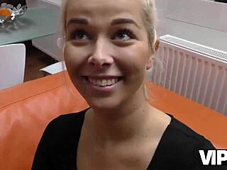 Blonde Teen's Cash Scandal