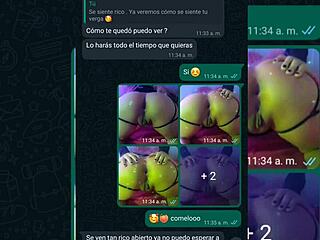 Petite Ex Suggests Anal Sex Over WhatsApp Video Chat
