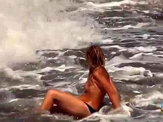 what’s hotter than beach group sex on camera?