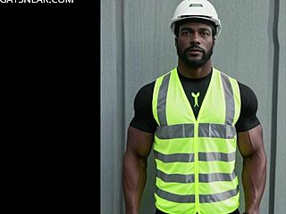 Ebony Hunks Show Off Ripped Heat