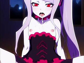 Hentai overlord's raw anime tit thrill