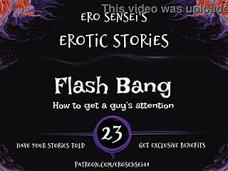 Flashy amateurs tease with erotic audio bang