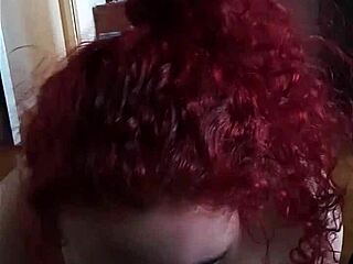 Ever caught a redhead cheating with deepthroat?