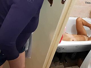 Seen stepmom spy on girlfriend’s bathroom play?