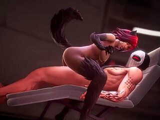 Furry Seductress’s Sensual Play