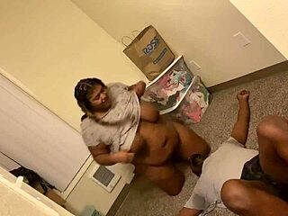 Curvy beauty teases while riding his face with ease