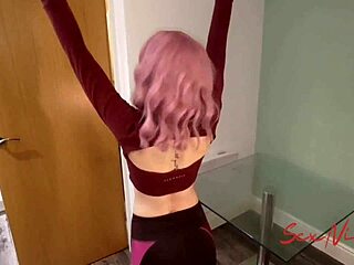 Step mom bent over and fucked during yoga