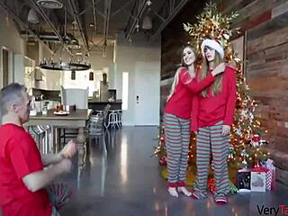 Blonde teen’s holiday surprise