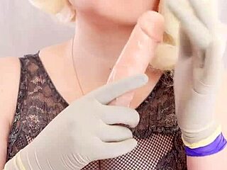 Arya Ahegao in Latex Action