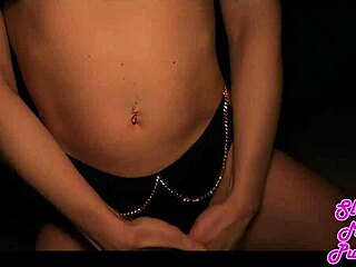 brutal dark room blowjob with chained bodybuilder