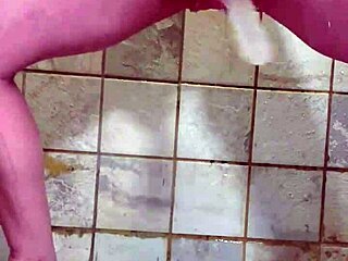 Naughty MILF’s shower fun