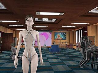 fallout 4 vicious fashion with brunette hentai fuck