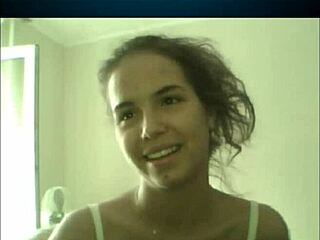 Russian Teen Stripping Down on Skype Call