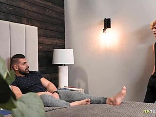 Muscular stud’s daring anal lease deal