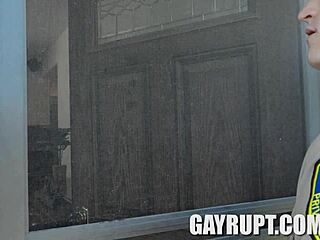 Twink’s Cheeky Ass Bent Over for Monster Cock
