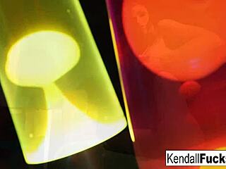 Kendall teases her tight wet pussy with no limits