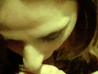 Teasing daddy with a slow, wet suck