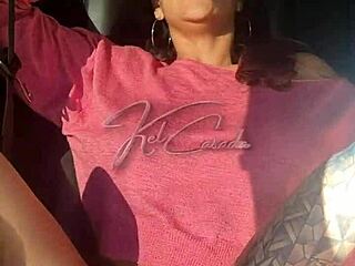 Latina Milf Teases Truckers on SP Road Trip